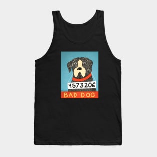 Bad Dog Boxer - Stephen Huneck Funny Dog Tank Top